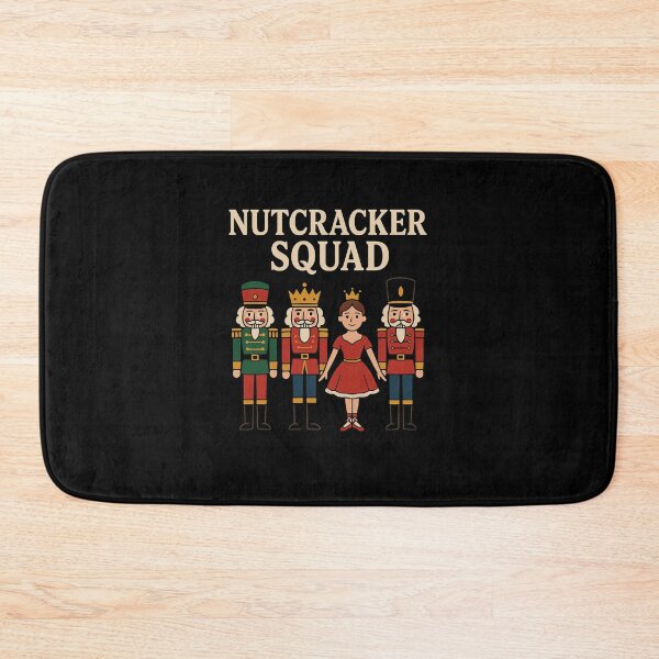 Item preview, Nutcracker Squad – Christmas Ballet Characters and Team designed and sold by KrissGraphShop.
