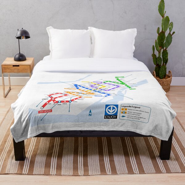 Item preview, Mapa E-METRO (Claro) designed and sold by  Enjoy Artwork .