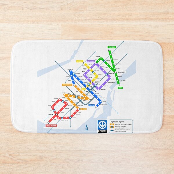 Item preview, E-METRO Map (Light) designed and sold by  Enjoy Artwork .