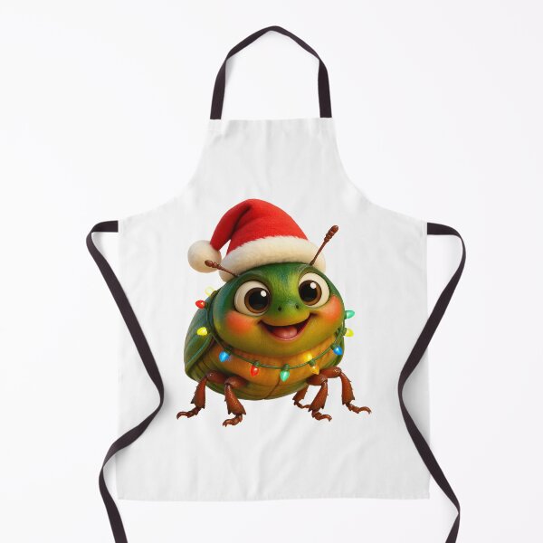 Item preview, Christmas Green June Beetle designed and sold by Sillytoe.