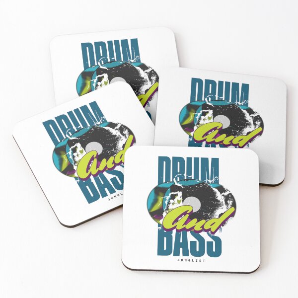 Item preview, DRUM AND BASS  - DNB Vinyl Life (Light Blue)  designed and sold by Discothreadz.