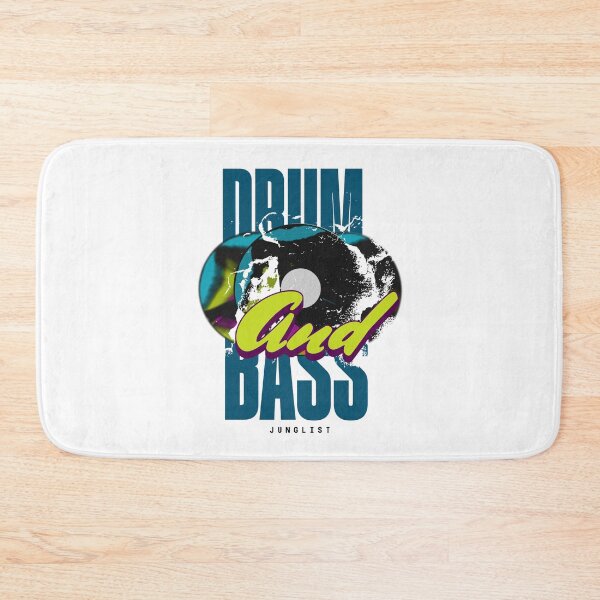 Item preview, DRUM AND BASS  - DNB Vinyl Life (Light Blue)  designed and sold by Discothreadz.