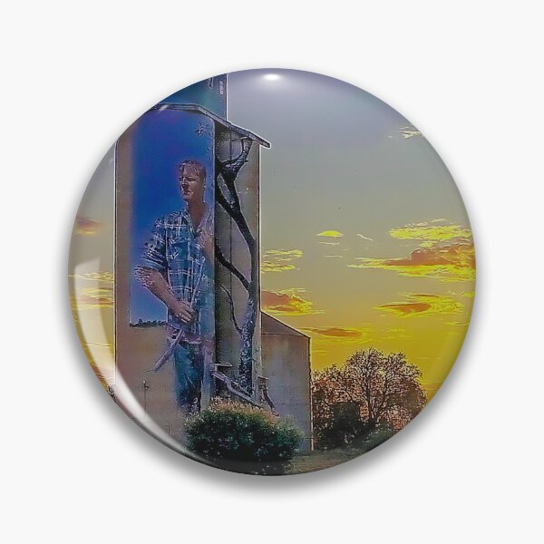Item preview, Sunset at the Patchewollock Silos - Melbourne, Victoria, Australia designed and sold by Steven Jodoin.