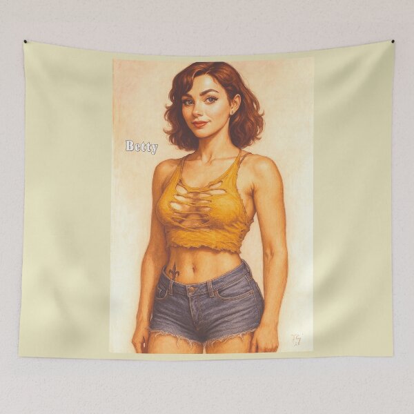 Item preview, Betty Knows dimples designed and sold by mikeLittwin.