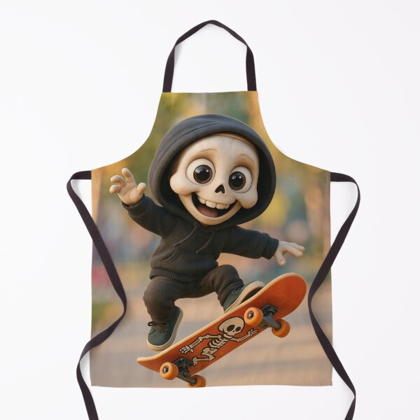 Item preview, Skater Grim Reaper Boy designed and sold by Sillytoe.