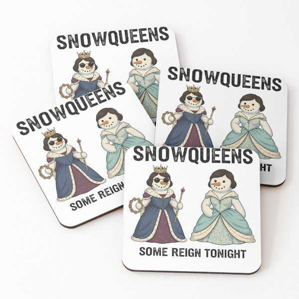 Item preview, SnowQueens Royal Snowman Parody Classic T-Shirt,Some Reign Tonight Funny Winter Queens Classic T-Shirt designed and sold by PrintMod.