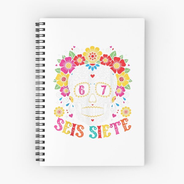 Item preview, Seis Siete 67 Sugar Skull Meme designed and sold by Hili1978.