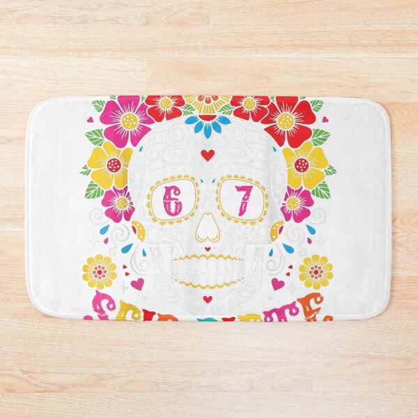 Item preview, Seis Siete 67 Sugar Skull Meme designed and sold by Hili1978.