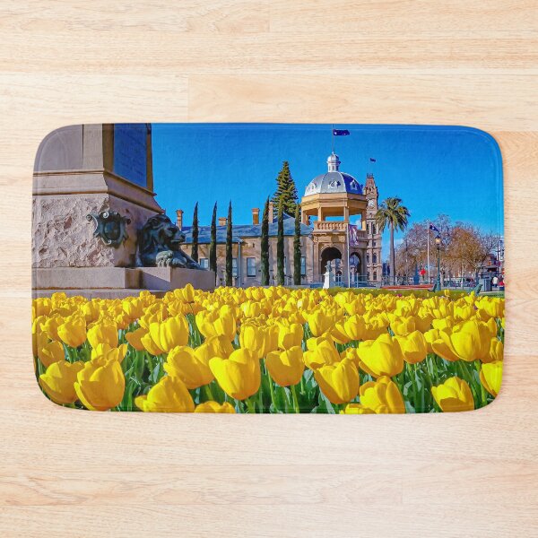 Item preview, Historic Bendigo on a Bed of Tulips - Bendigo, Victoria, Australia designed and sold by Steven Jodoin.