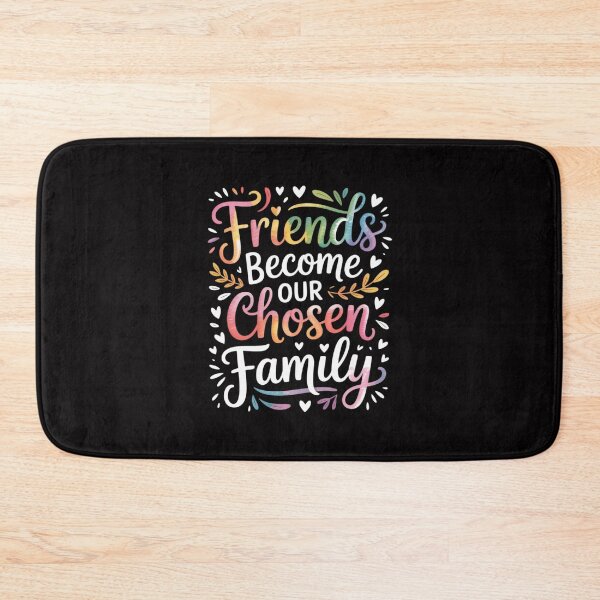Item preview, Friends Become Our Chosen Family Friendship designed and sold by ConceptThena.