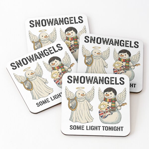 Item preview, Snowangels Funny Angel Band Classic T-Shirt,Some Light Tonight Snowman Angels Shirt designed and sold by PrintMod.