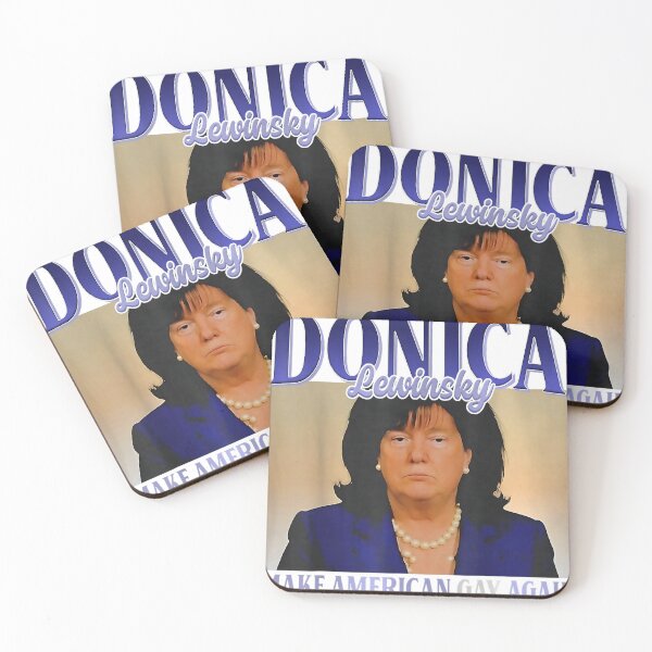 Item preview, Big Beautiful Bill & Donica Lewinsky Meme designed and sold by Hili1978.