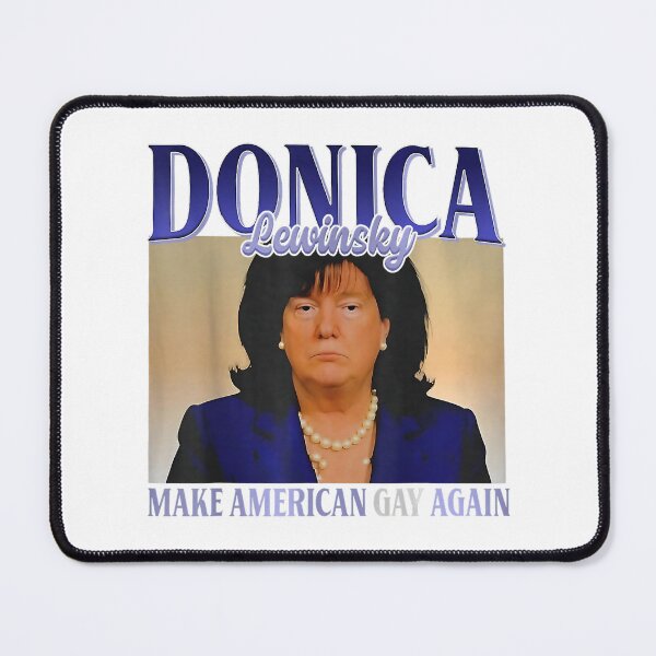 Item preview, Big Beautiful Bill & Donica Lewinsky Meme designed and sold by Hili1978.