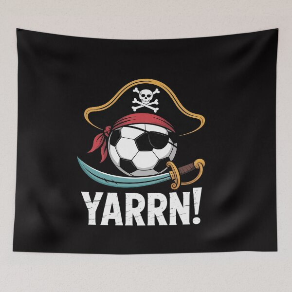 Item preview, Yarrrrn! Pirate Yarn Knitting Crocheting designed and sold by ConceptThena.