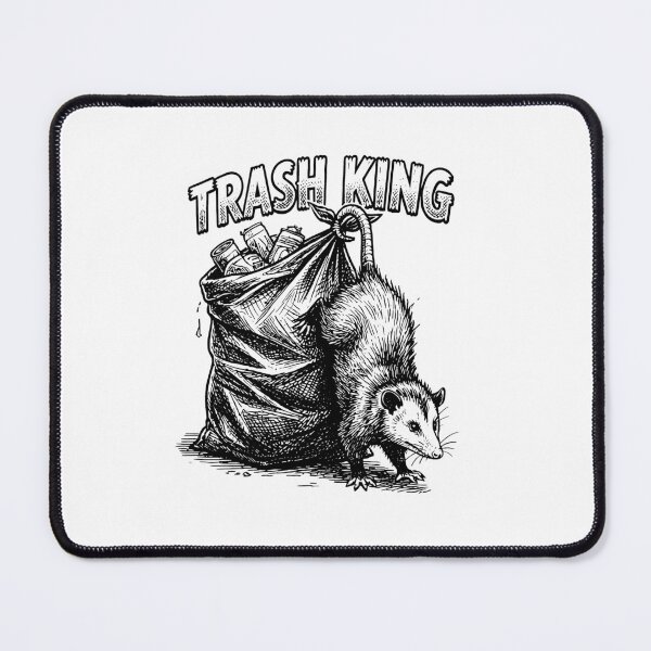 Item preview, Trash King Possum | Screaming Opossum Meme | Feral Trashcore Aesthetic designed and sold by socooked.