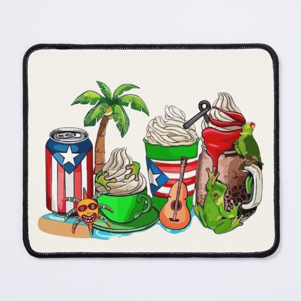 Item preview, Puerto Rican Flavors: Drink Collection Apparel & Home Décor Design designed and sold by Compass and a Camera.