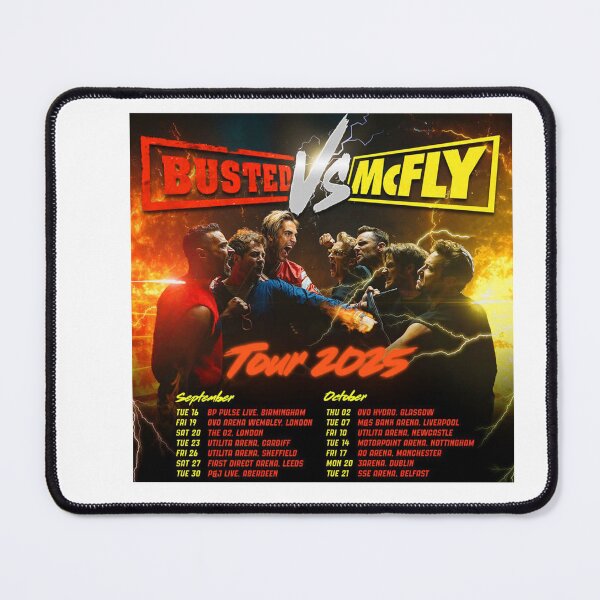 Item preview, BUSTED VS McFLY tour bareng 2025 Ameh designed and sold by rgrey17.