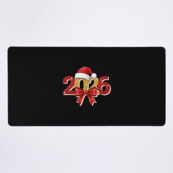 Item preview, 2026 Christmas Glitter Design — Sparkling Holiday Santa Hat & Bow designed and sold by aishacloset.