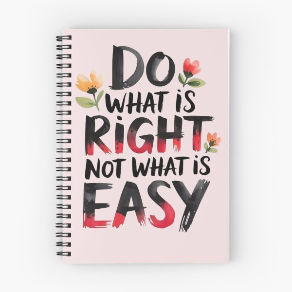 Item preview, Design "Do the Right Thing, Not the Easy Thing" | Art with a Message of Ethics and Courage designed and sold by XNewStore.