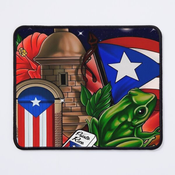 Item preview, Puerto Rico Treasures by Night -Caribbean Art for Apparel & Home Decor designed and sold by Compass and a Camera.