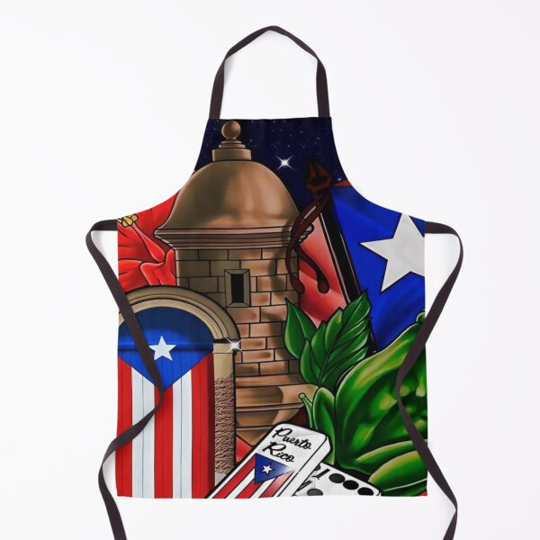 Item preview, Puerto Rico Treasures by Night -Caribbean Art for Apparel & Home Decor designed and sold by Compass and a Camera.