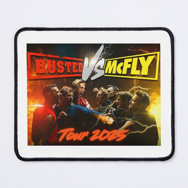 Item preview, McFly vs Busted tour bareng 2025 designed and sold by rgrey17.