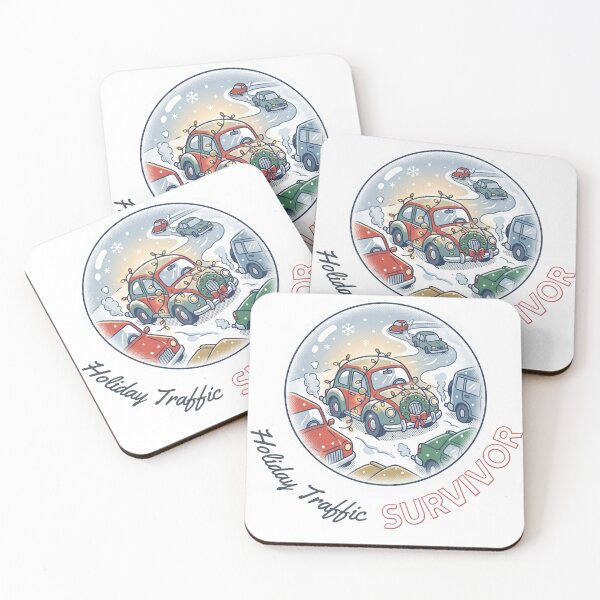 Item preview, Holiday Traffic Survivor 2 – Funny Christmas Travel Design designed and sold by PIXelayDesigns.