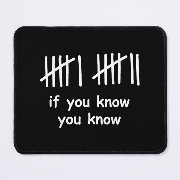 Item preview, Six Seven Tally Marks - Funny Meme designed and sold by Hili1978.