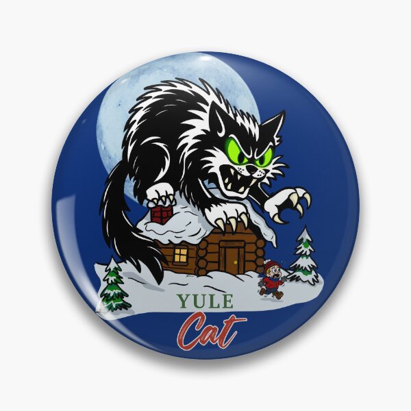 Item preview, Yule Cat designed and sold by Kate Miller Illustrator.