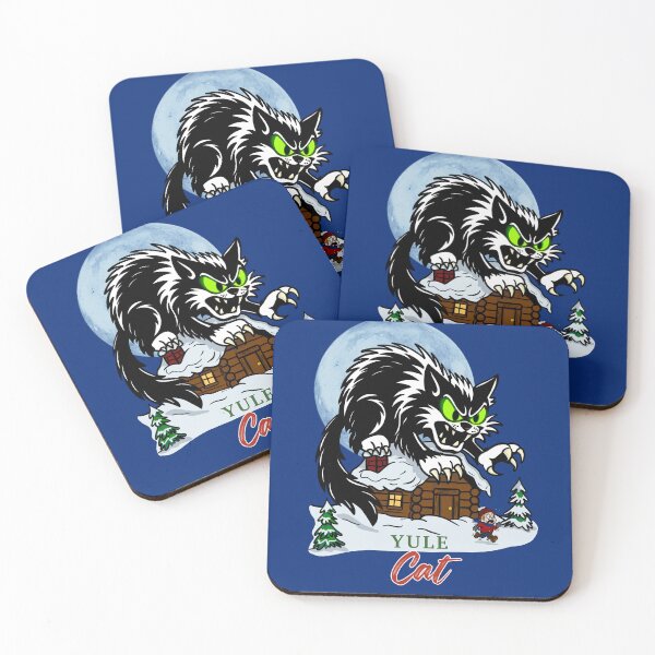 Item preview, Yule Cat designed and sold by Kate Miller Illustrator.