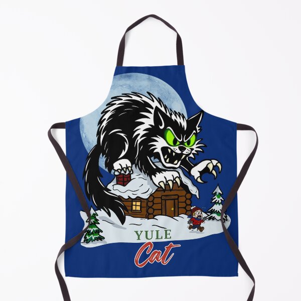 Item preview, Yule Cat designed and sold by Kate Miller Illustrator.