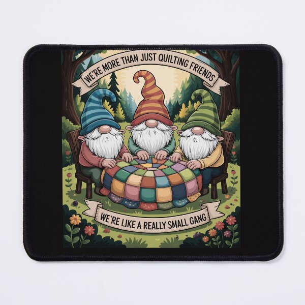 Item preview, We're More Than Just Quilting Friends Gnomes designed and sold by Viepenny.