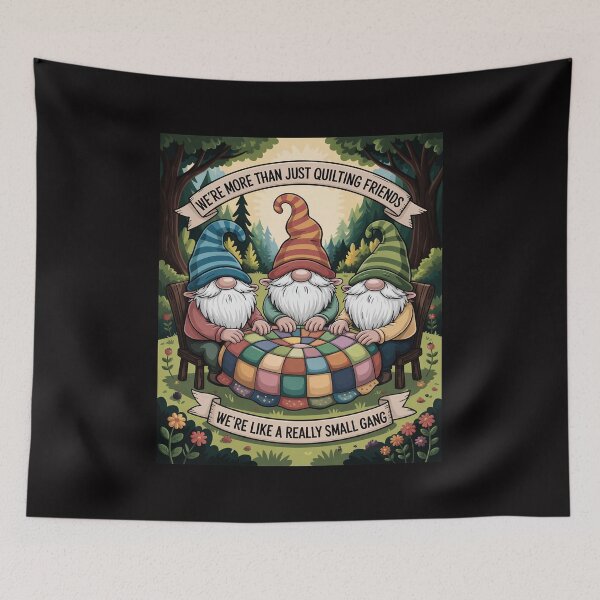 Item preview, We're More Than Just Quilting Friends Gnomes designed and sold by Viepenny.