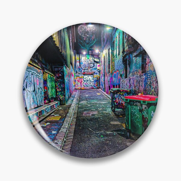 Item preview, Colourful Rutledge Lane - Melbourne, Victoria, Australia designed and sold by Steven Jodoin.