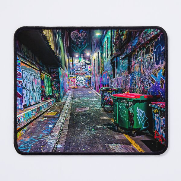 Item preview, Colourful Rutledge Lane - Melbourne, Victoria, Australia designed and sold by Steven Jodoin.