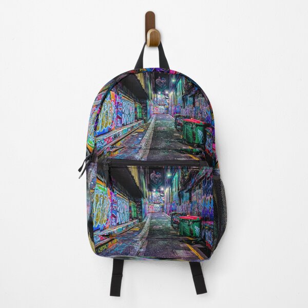 Item preview, Colourful Rutledge Lane - Melbourne, Victoria, Australia designed and sold by Steven Jodoin.