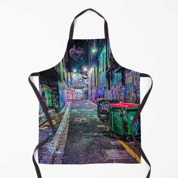 Item preview, Colourful Rutledge Lane - Melbourne, Victoria, Australia designed and sold by Steven Jodoin.