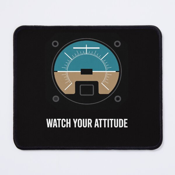 Item preview, Watch Your Attitude Pilot Aviation Birthday Gift designed and sold by Viepenny.