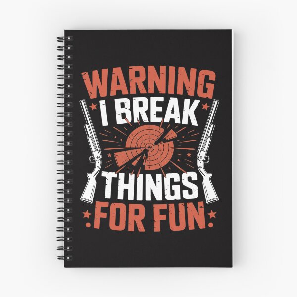 Item preview, Warning I Break Things For Skeet Shooting Trap Shooting designed and sold by Viepenny.