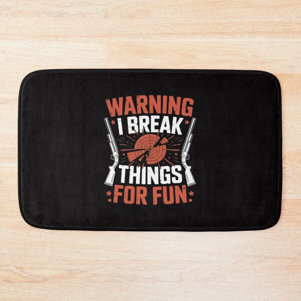 Item preview, Warning I Break Things For Skeet Shooting Trap Shooting designed and sold by Viepenny.