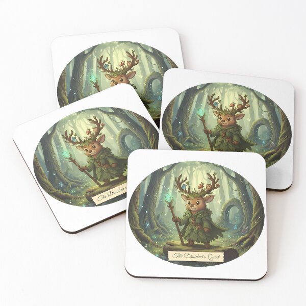 Item preview, The Druideer's Quest | Forest Adventure Gift designed and sold by Pets & Memes & Stuff.