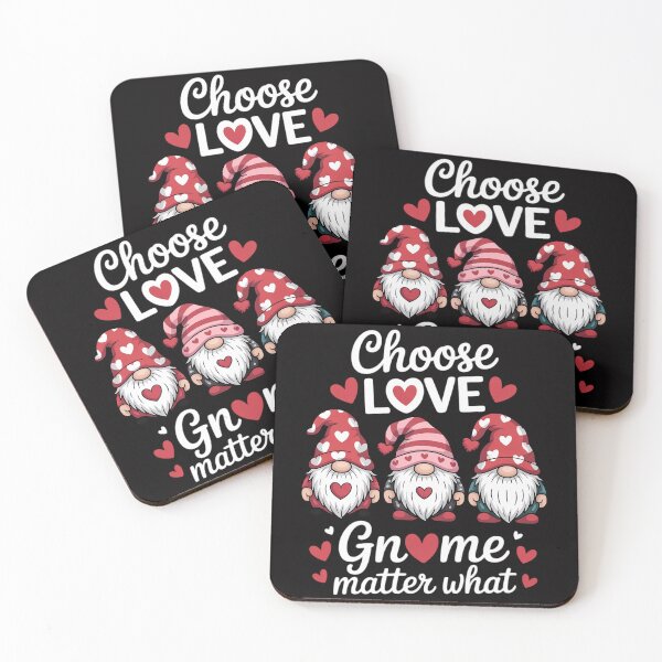 Item preview, Valentines Day Gnome Choose Love Gnome Matter What designed and sold by Viepenny.