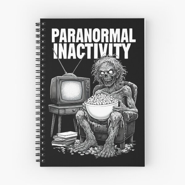 Item preview, Zombie watching TV - Paranormal Inactivity designed and sold by NightTimeJ.