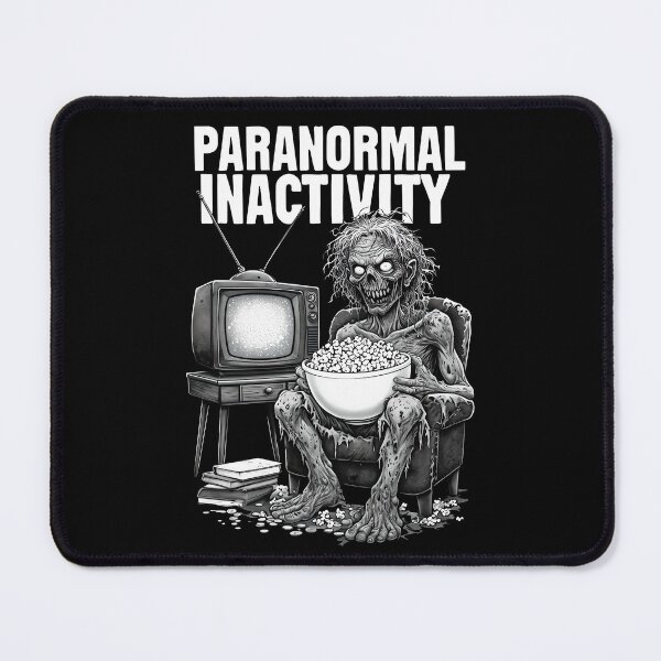 Item preview, Zombie watching TV - Paranormal Inactivity designed and sold by NightTimeJ.