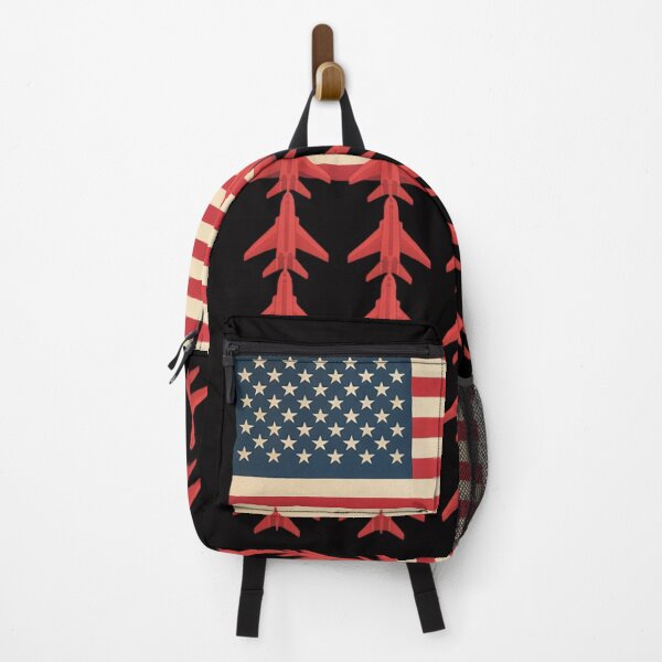 Item preview, US Flag Airplanes Patriotic Aviation American Pilot Gift designed and sold by Viepenny.