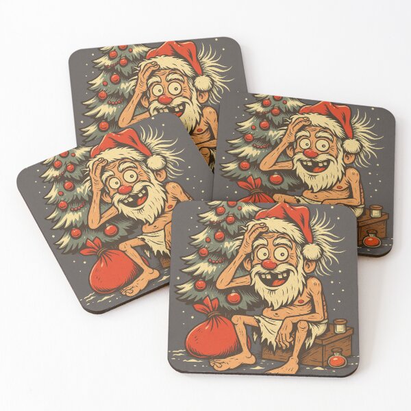 Item preview, Christmas Chaos Santa – Holiday Mayhem Edition designed and sold by ArtesioByZaber.