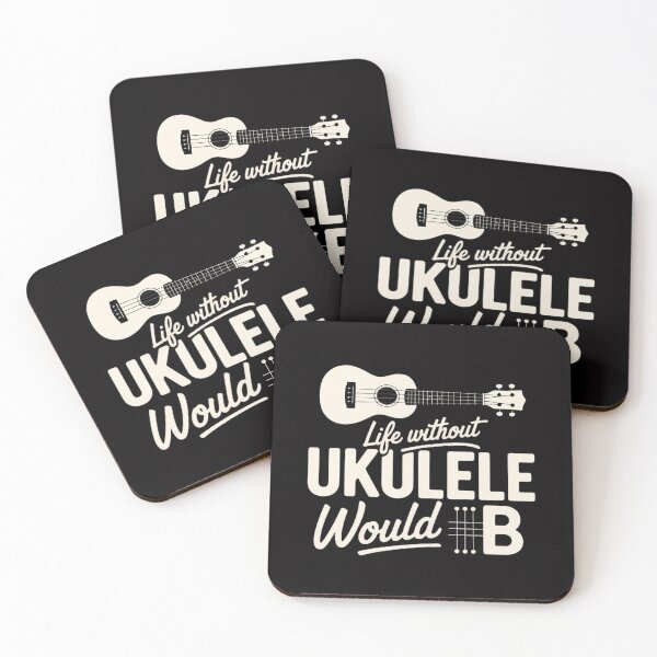 Item preview, Uke Music-Life Without Ukulele Would B Flat Music Instrument designed and sold by Viepenny.