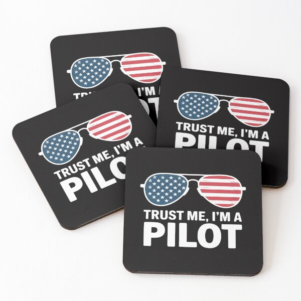 Artikelvorschau, Glaubt mir, ich bin Pilot und trage die patriotische amerikanische Flagge. entworfen und verkauft von Viepenny.