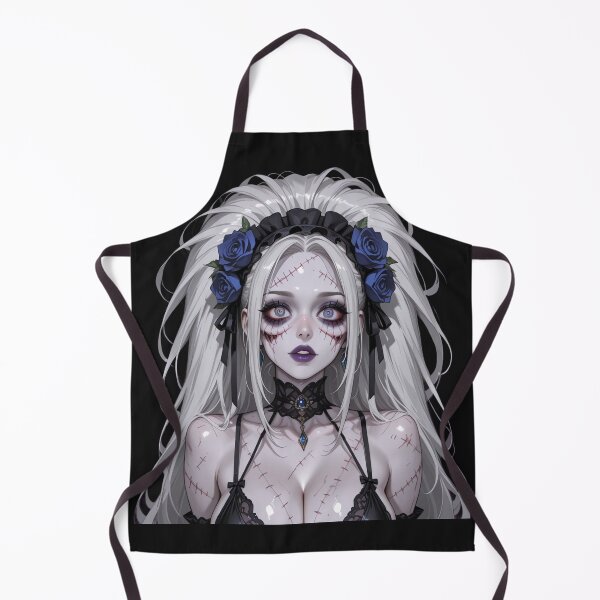Item preview, Gothic Voodoo Dolly | White Hair Stitched Zombie Girl designed and sold by Urban-Pulse-UP.