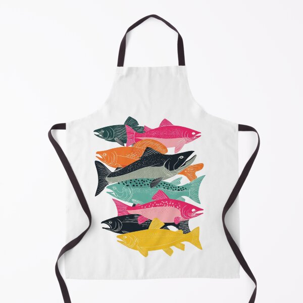 Item preview, Colourful Salmon designed and sold by Mel Bel Studio .